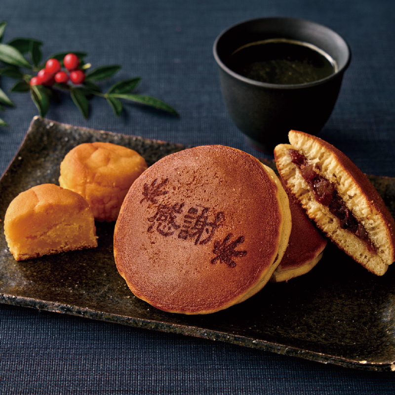 なると金時のスイートポテトとどら焼き