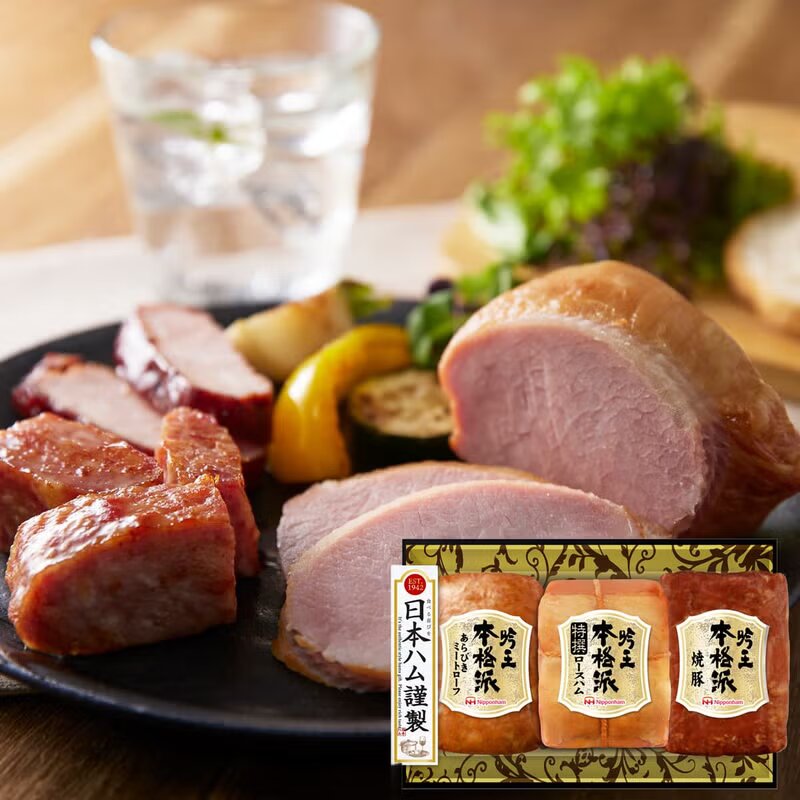 黒毛和牛ローストビーフ3種と黒豚焼豚セット